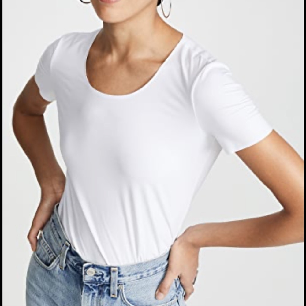 Wolford pure t-shirt white nwot